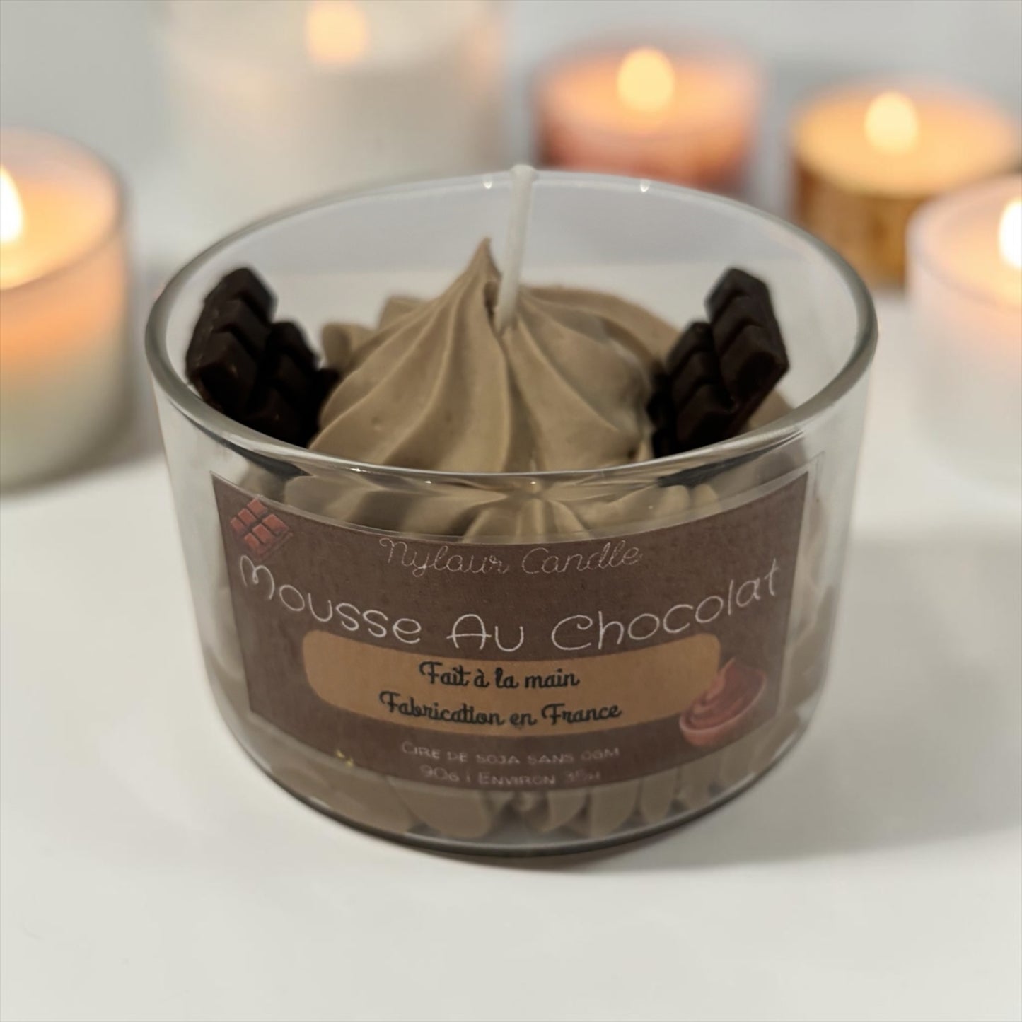 Bougie Mousse Au Chocolat
