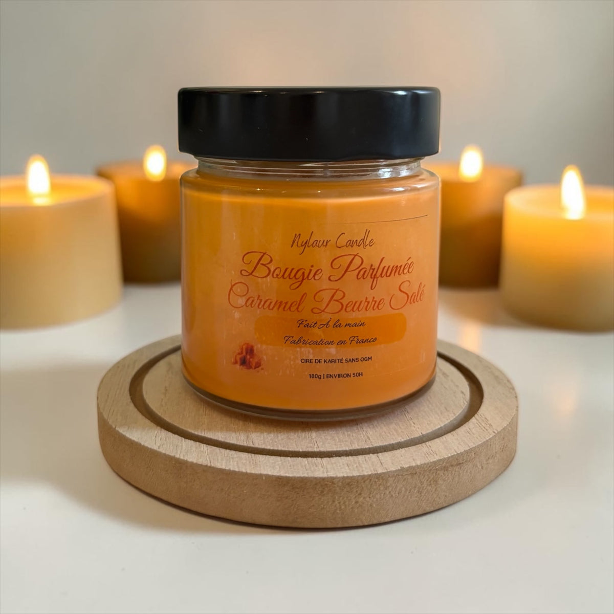 Bougie Caramel beurre salé