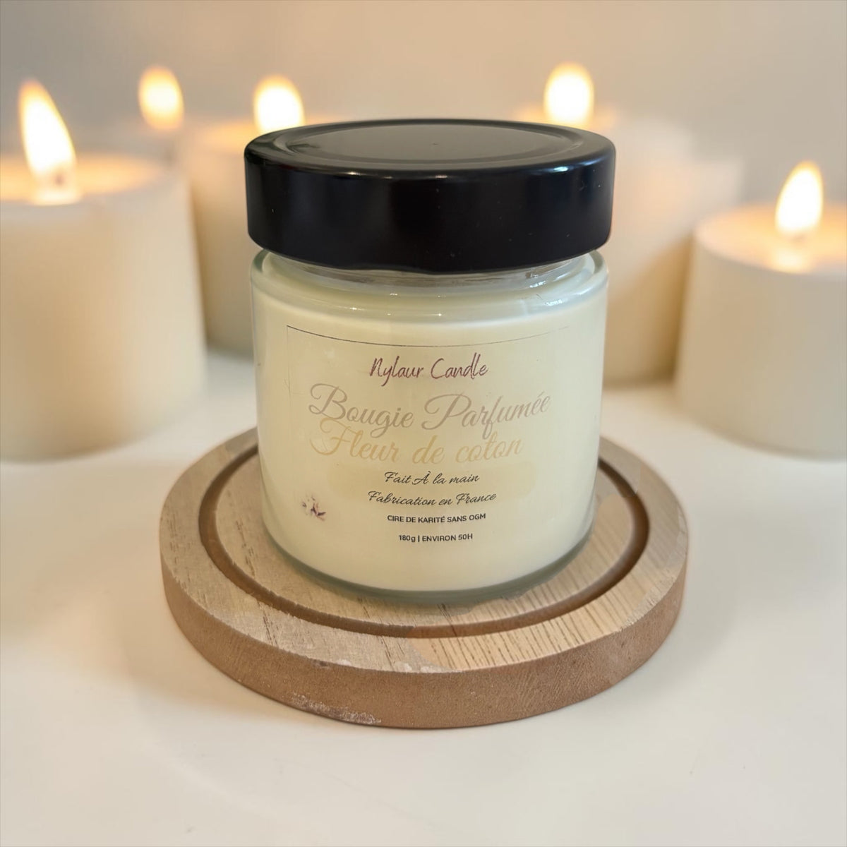 Bougie Fleur De Coton