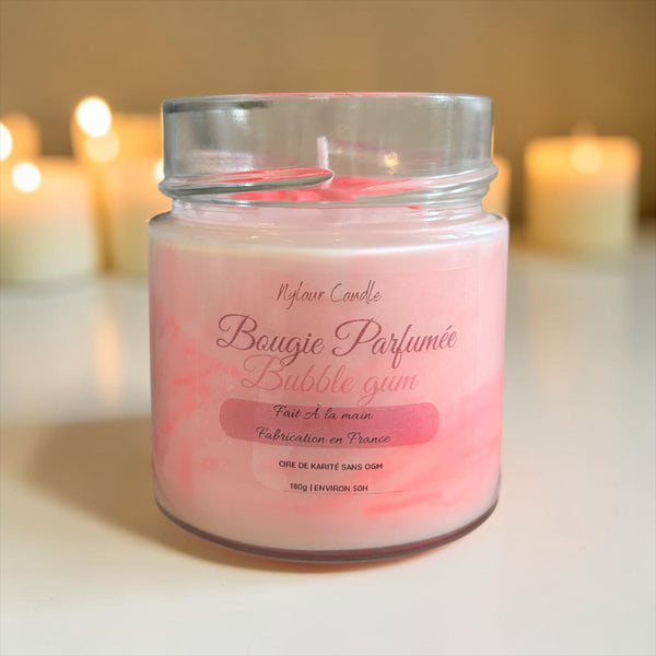 Bougie Bubble gum