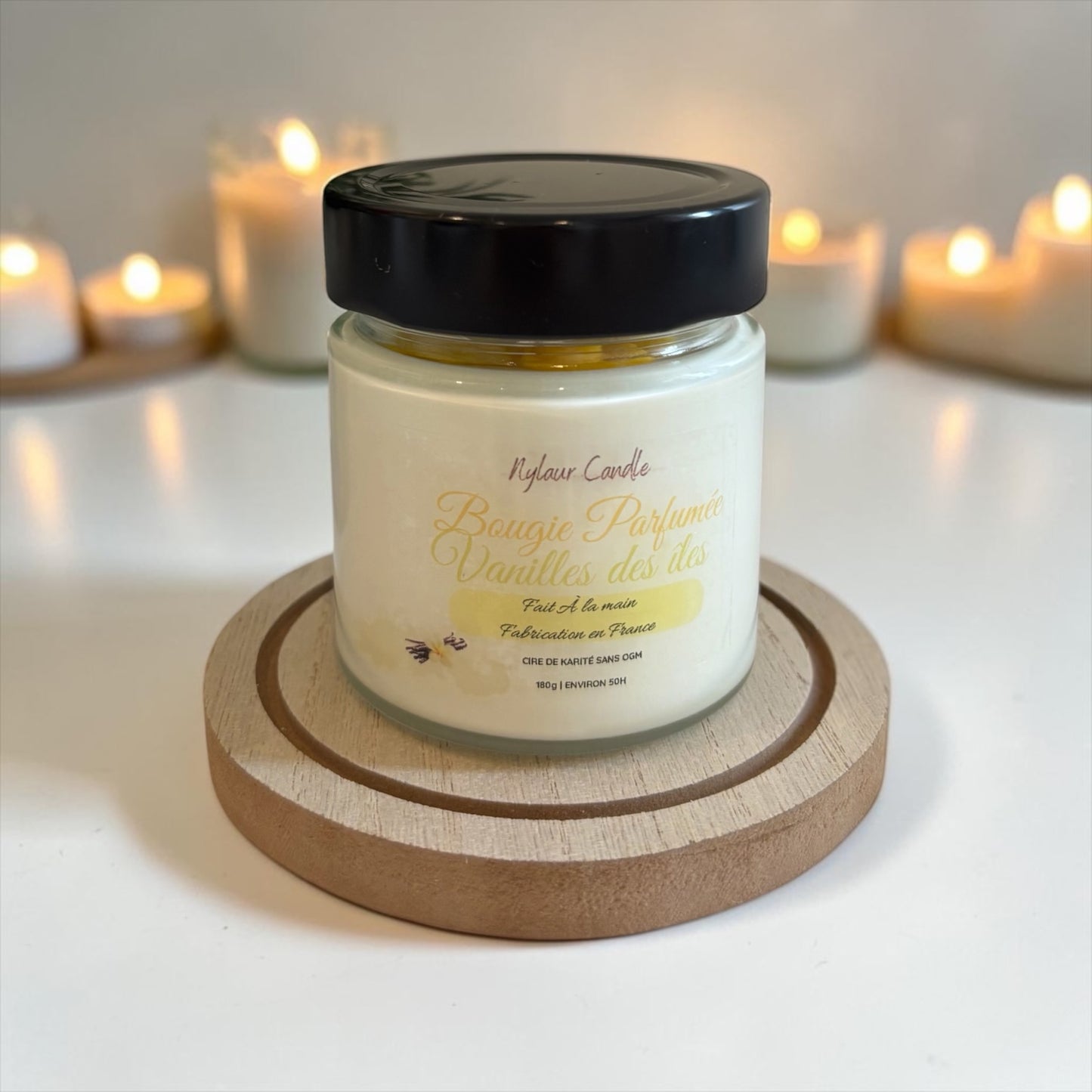 Vanilla Island Scented Candle
