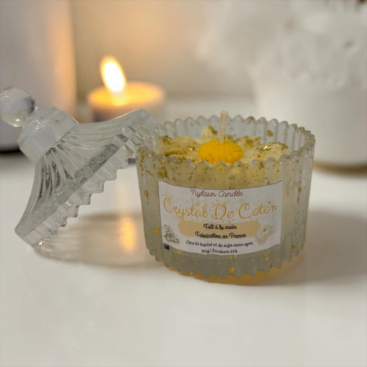 Bougie Crystal De Coton