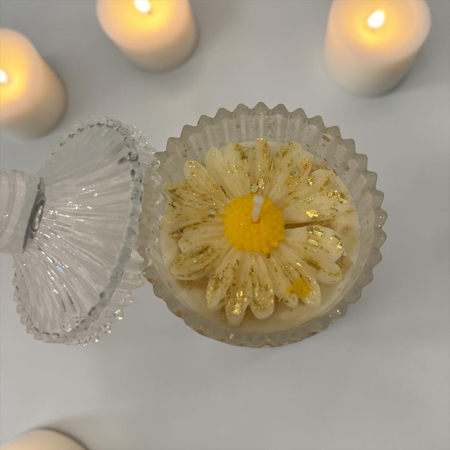 Bougie Crystal De Coton