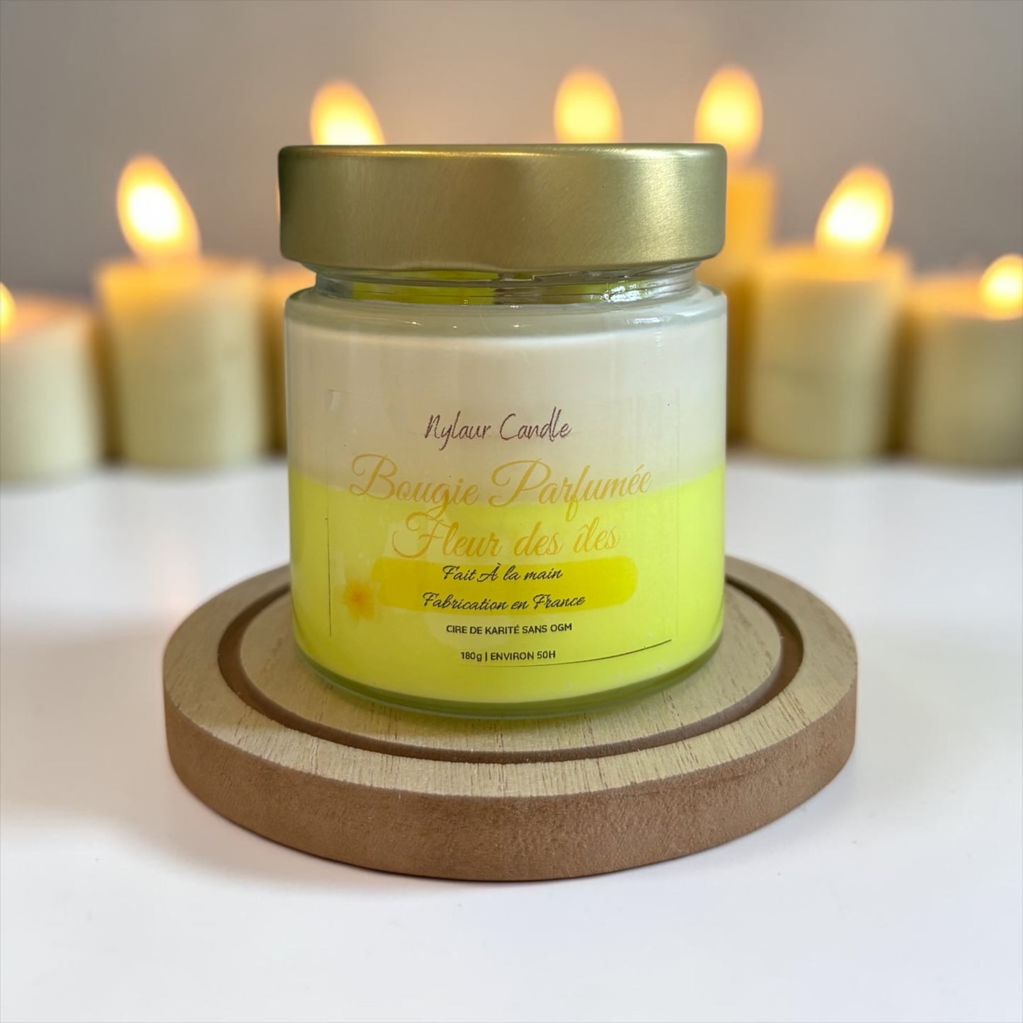 Islands Flower Scented Candle